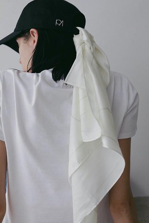 SCARF SET LOGO CAP