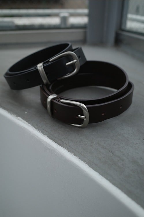 【LUMEN】 SOBRE LEATHER BELT