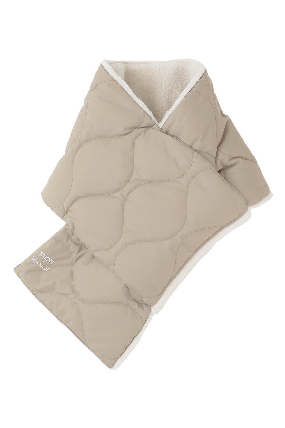 TAION×MANOF REVERSIBLE DOWN MUFFLER｜GOODS(グッズ)｜MANOF OFFICIAL