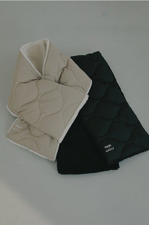 TAION×MANOF REVERSIBLE DOWN MUFFLER