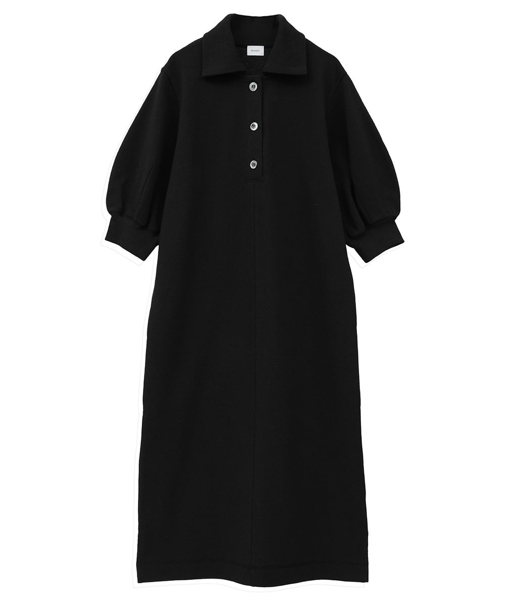 POLOワンピース yuw（ユウ）の「POLO KNIT OP 217954（ワンピース）」 - WEAR