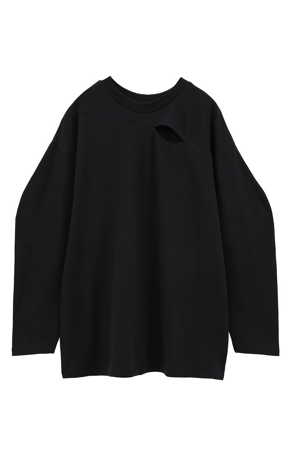 tシャツ MANOF SLIT LONG TEE レディース MANOF - SLIT LONG TEE WHITE - スリット ロングスリーブ