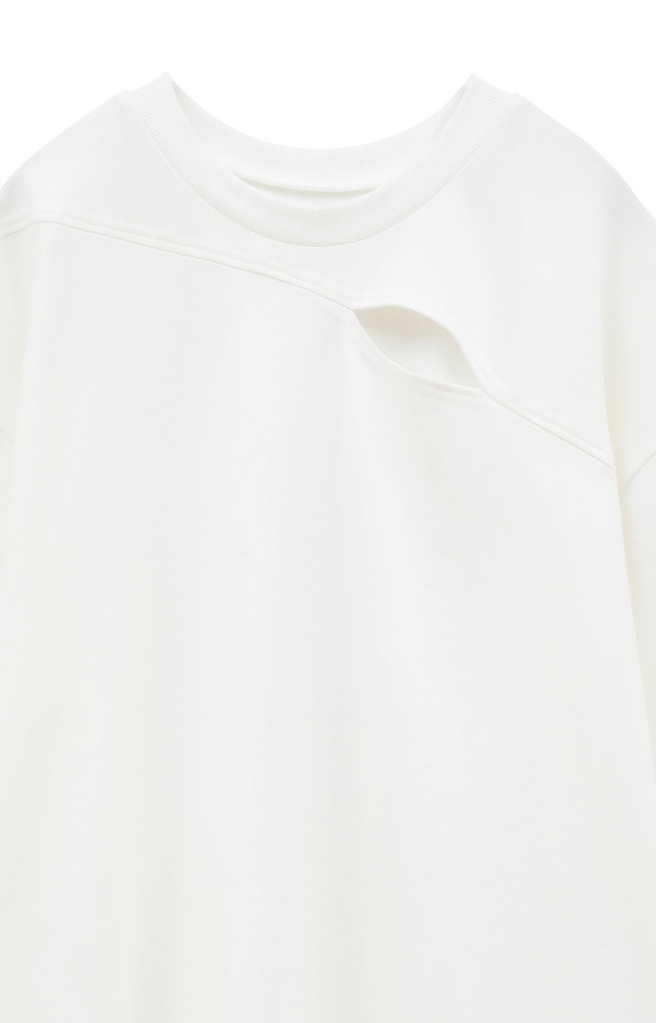 CLANE - Uネックロングスリーブカットソー - DEEP U NECK TOPS