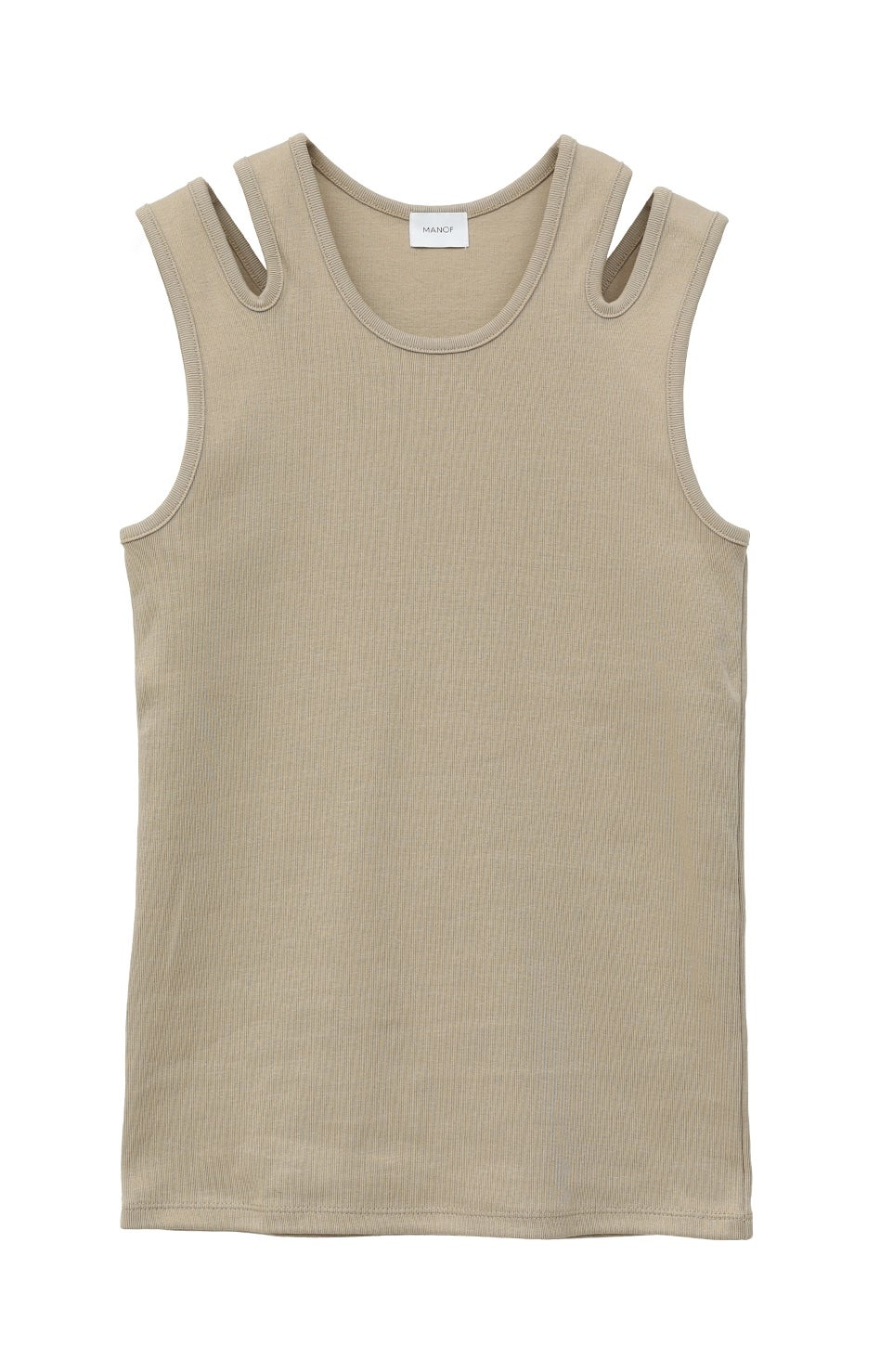 SHOULDER SLIT TANK TOPS｜TOPS(トップス)｜MANOF OFFICIAL ONLINE STORE