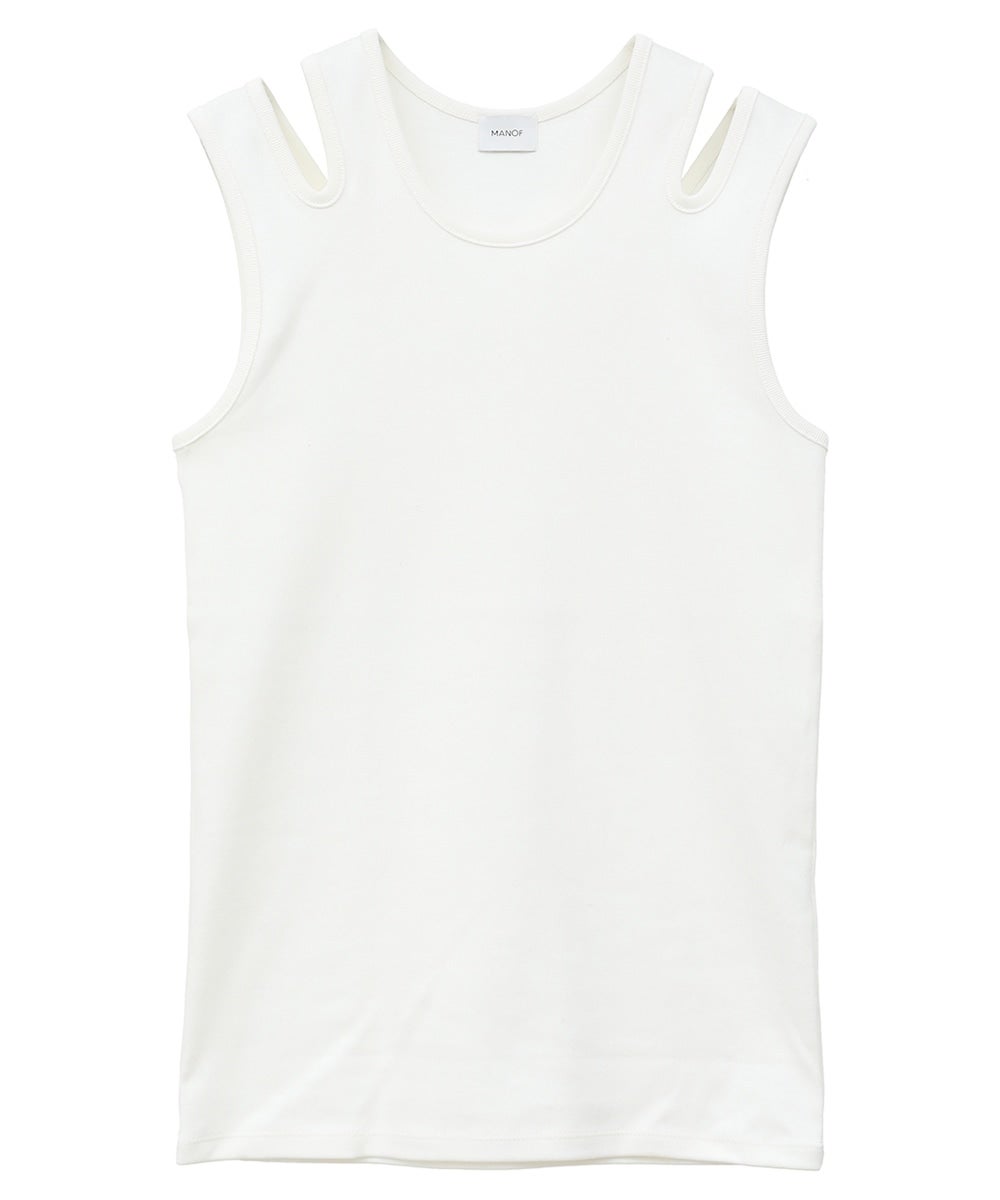 SHOULDER SLIT TANK TOPS｜TOPS(トップス)｜CLANE OFFICIAL
