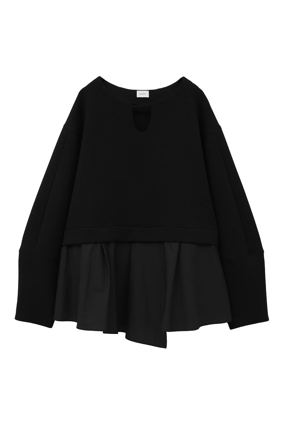 DOCKING PEPLUM TOPS｜TOPS(トップス)｜MANOF OFFICIAL ONLINE STORE