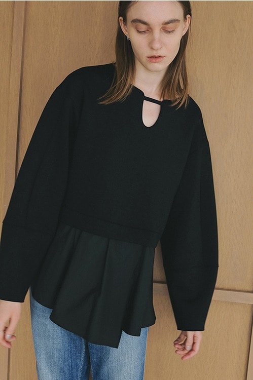 DOCKING PEPLUM TOPS