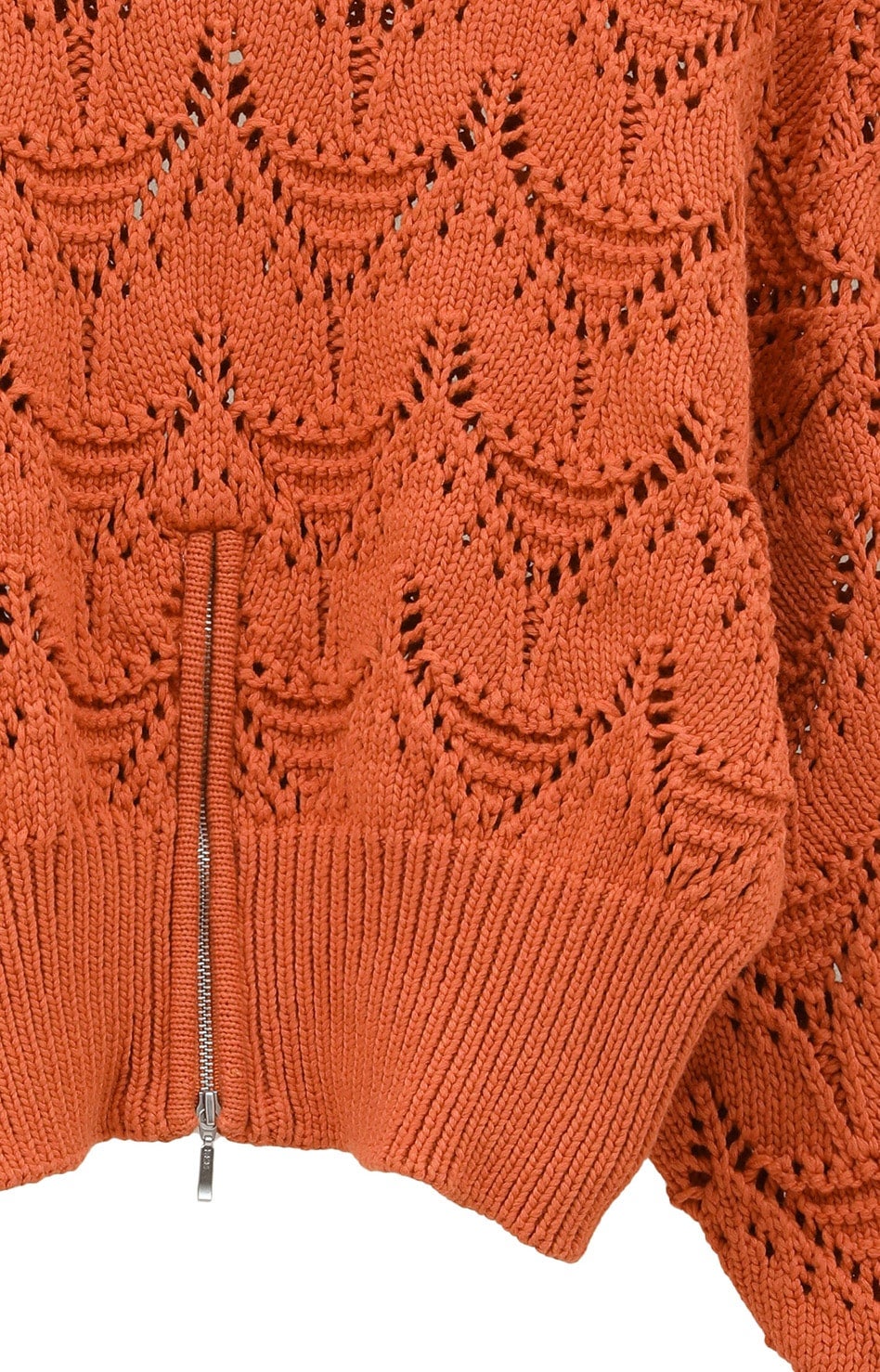 CROCHET ZIP KNIT TOPS｜TOPS(トップス)｜MANOF OFFICIAL ONLINE STORE