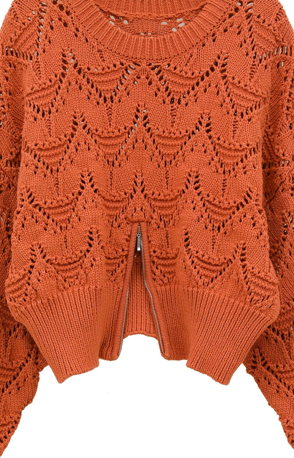 CROCHET ZIP KNIT TOPS｜TOPS(トップス)｜MANOF OFFICIAL ONLINE STORE