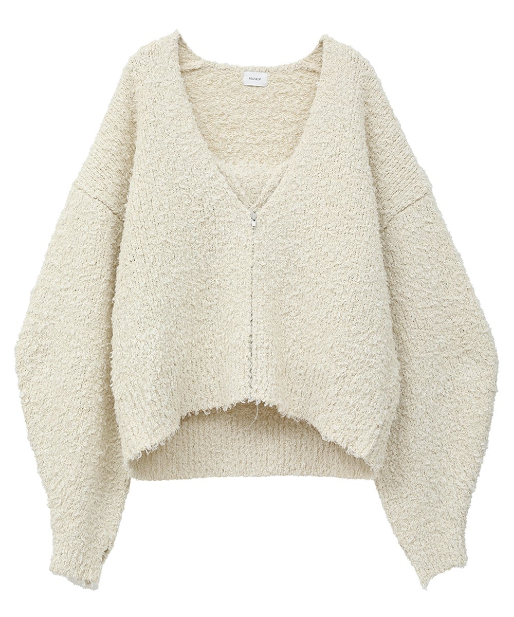 BUSTIER SET KNIT CARDIGAN｜TOPS(トップス)｜MANOF OFFICIAL