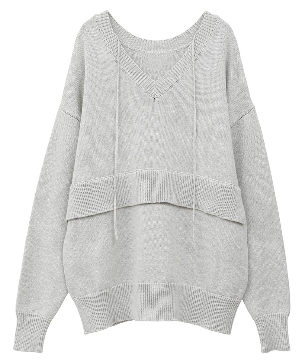 LAYER 2WAY KNIT｜TOPS(トップス)｜MANOF OFFICIAL ONLINE STORE