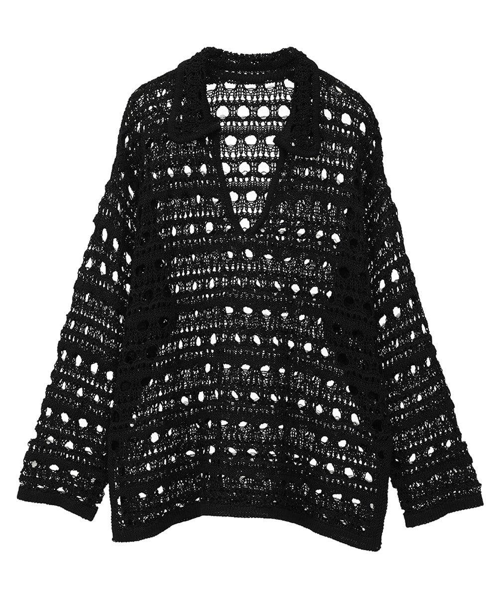 CROCHET KNIT TOPS｜TOPS(トップス)｜MANOF OFFICIAL ONLINE STORE