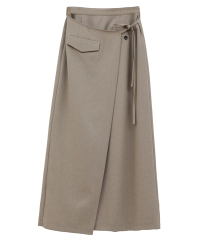 LINEN WRAP SKIRT｜SKIRT/PANTS(スカート/パンツ)｜MANOF