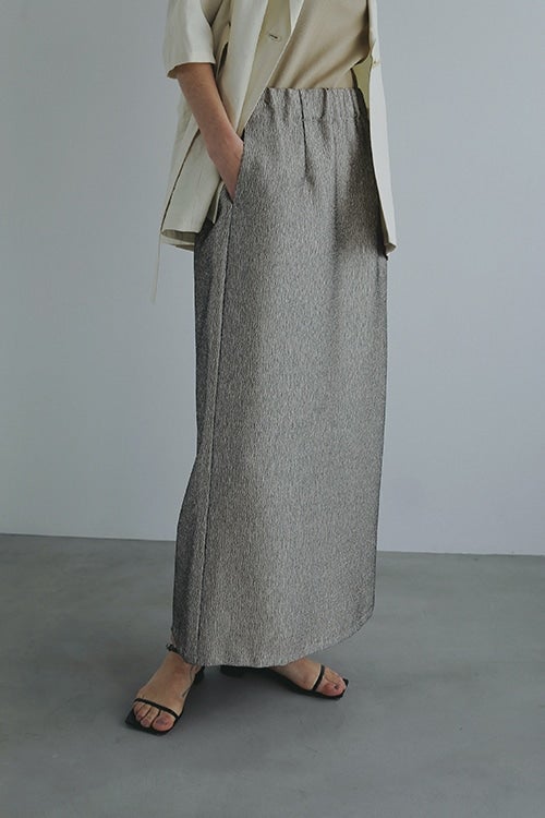 METALLIC NARROW SKIRT