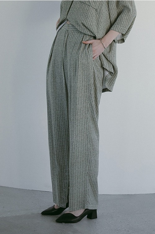 MANOF (マノフ) VELOUR CUT PANTS / ベロアカットパンツ
