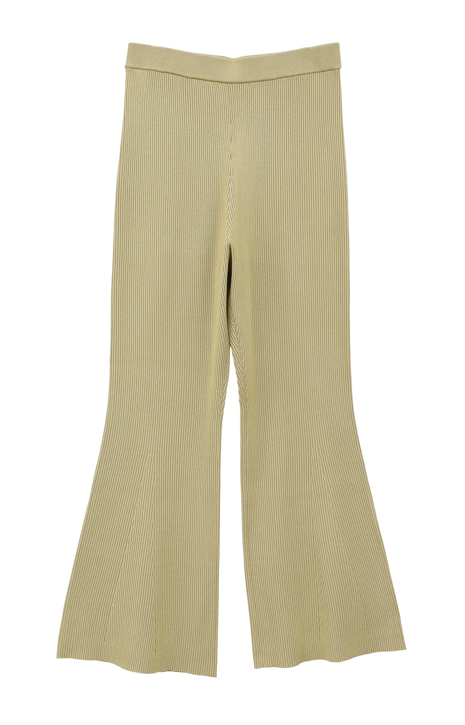 CLANE クラネ “RIB STRIPE STRAIGHT SKIRT” リブストライプスト