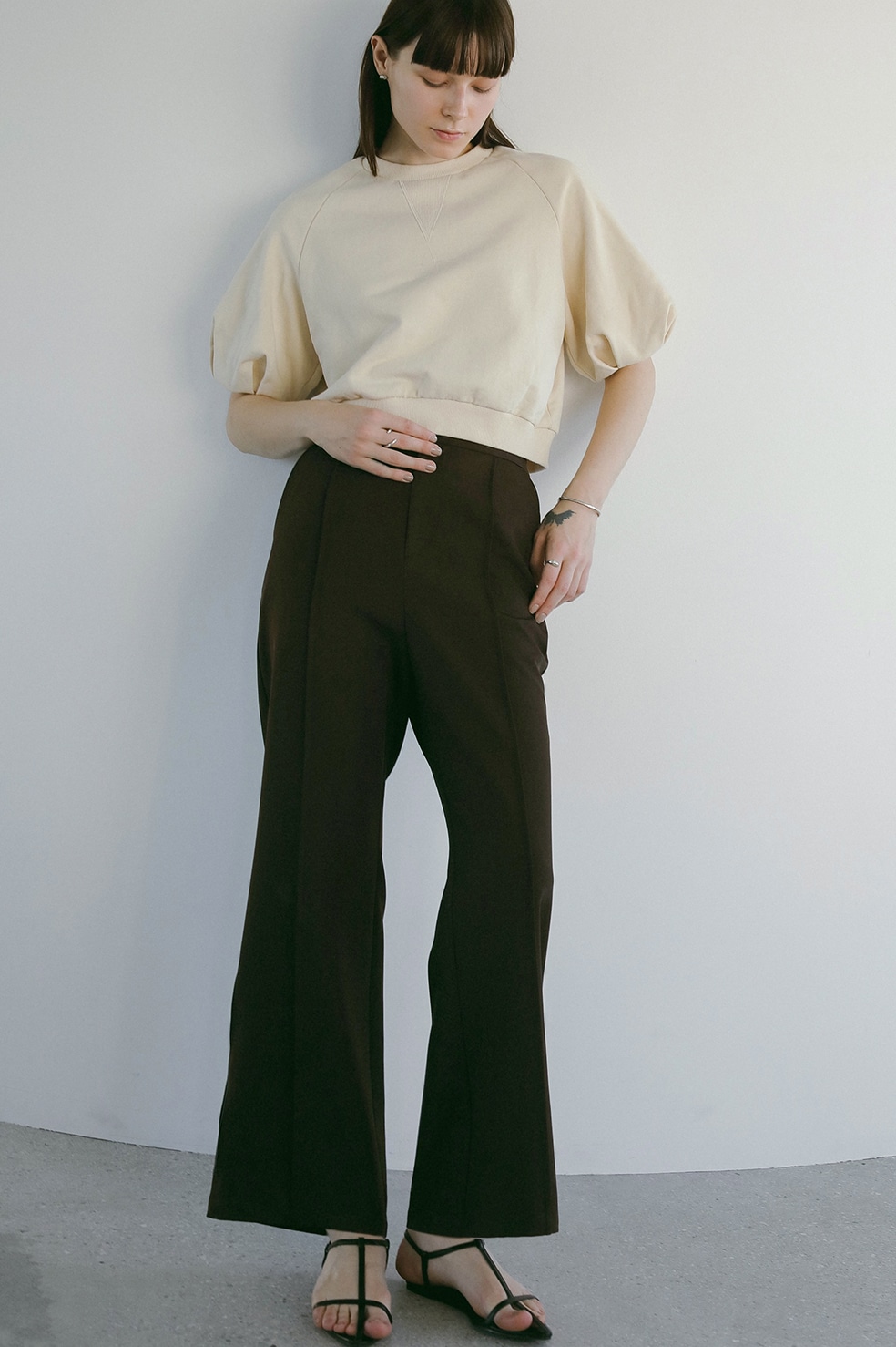 【25SS PRE ORDER】HEM SLIT PANTS