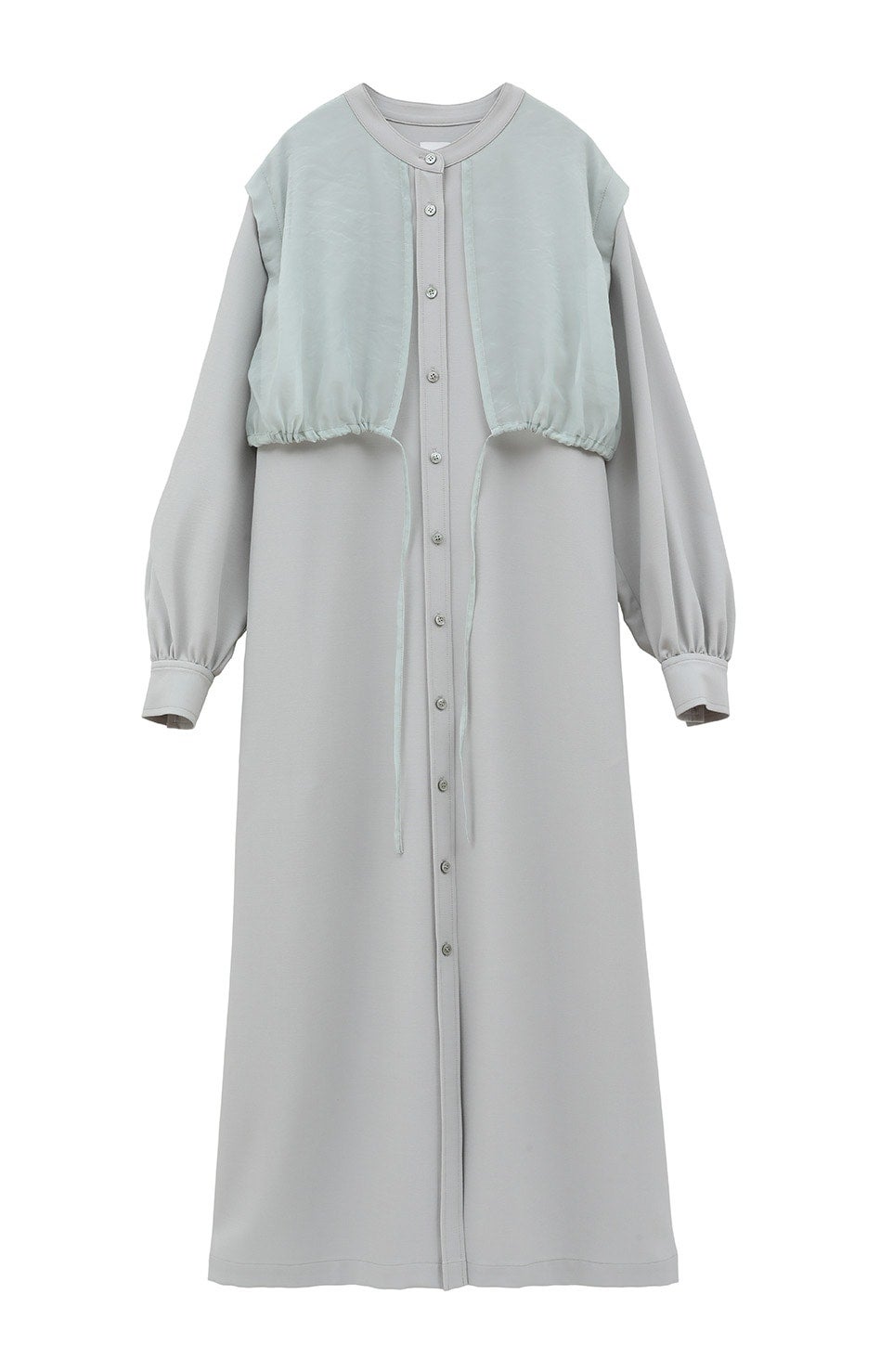 SHEER LAYER SHIRTS ONE PIECE｜DRESS(ドレス)｜CLANE OFFICIAL