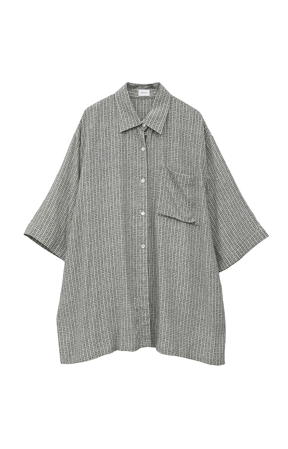BLUR PATTERN SHIRT｜TOPS(トップス)｜MANOF OFFICIAL ONLINE STORE