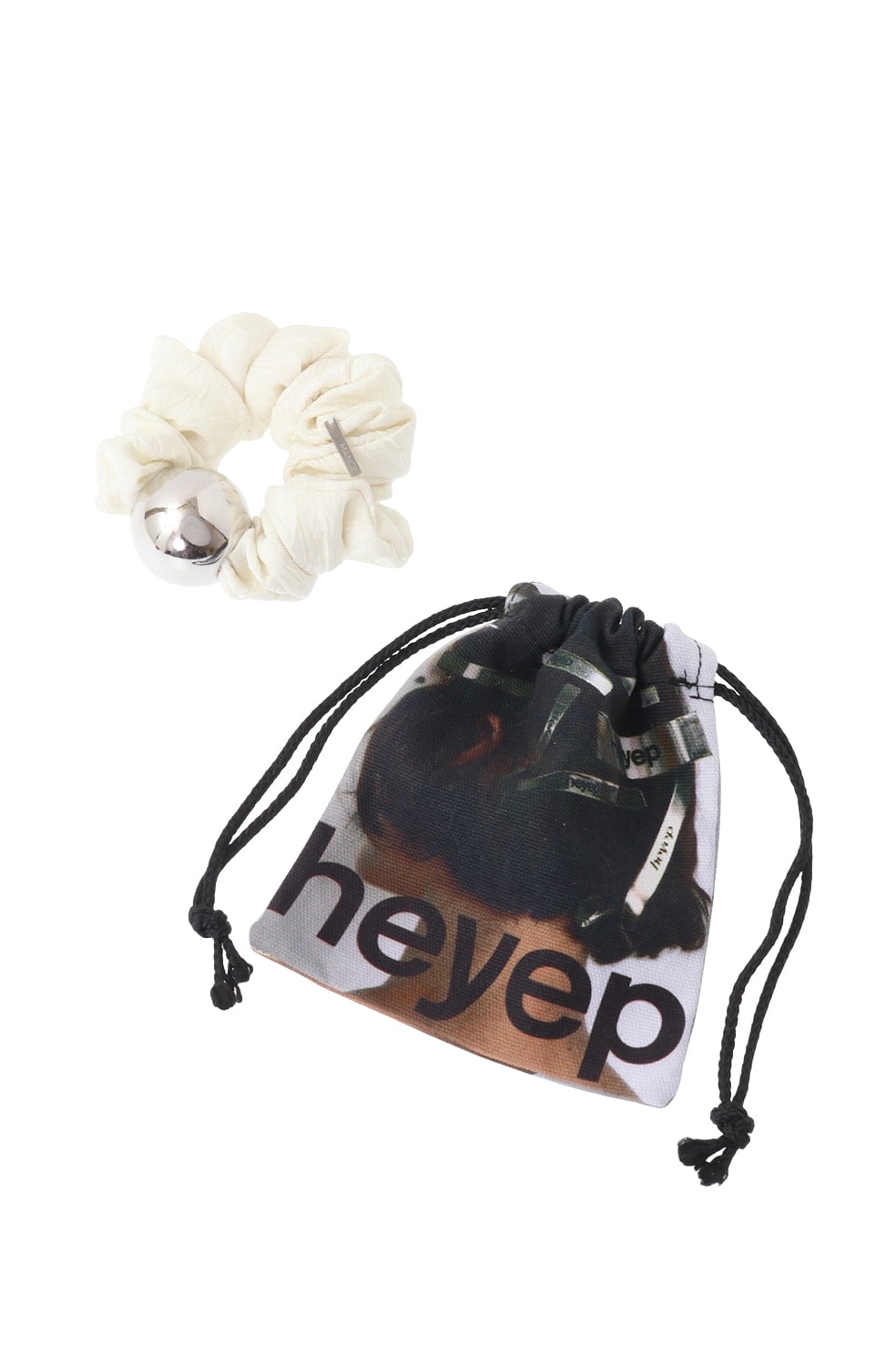 heyep×MANOF Medium Metal Ball Scrunchie｜GOODS(グッズ)｜MANOF