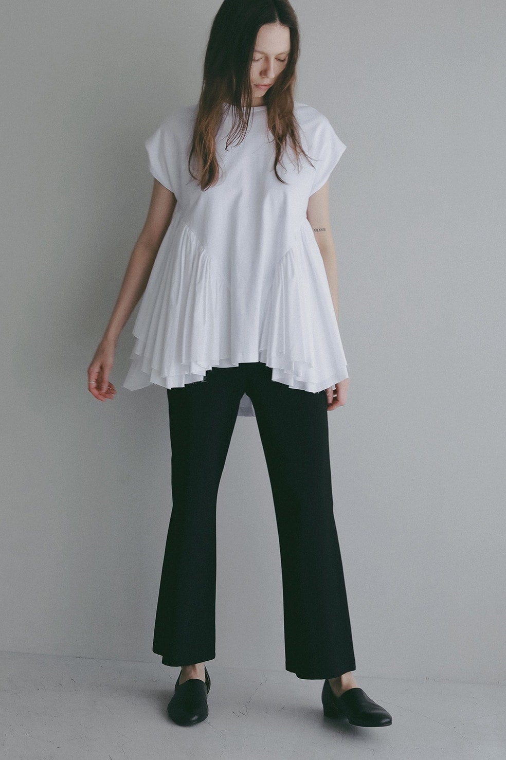 DOCKING PEPLUM CUT TOPS｜TOPS(トップス)｜MANOF OFFICIAL ONLINE STORE