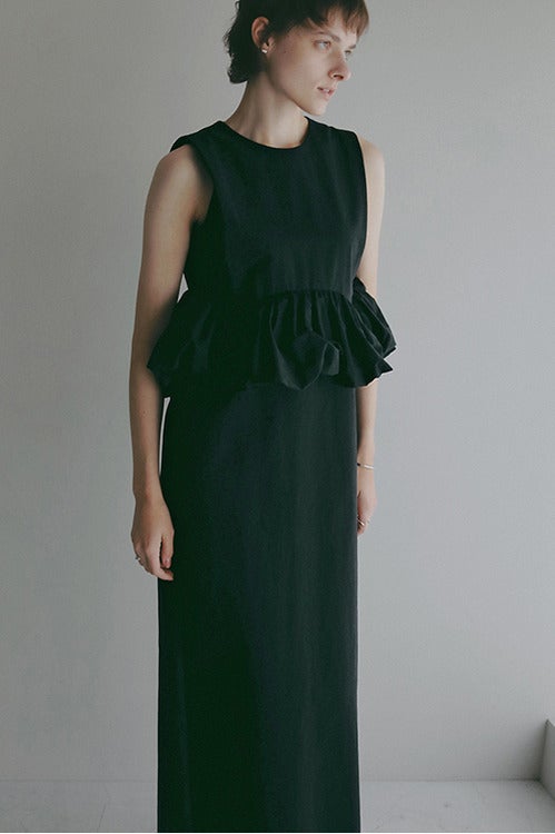 BALLOON PEPLUM ONE PIECE