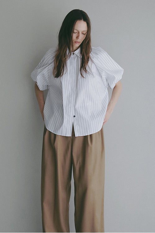 TUCK PUFF SLEEVE SHIRT