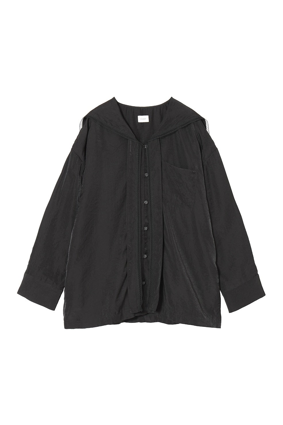 SAILOR COLLAR LOOSE SHIRT｜TOPS(トップス)｜MANOF OFFICIAL ONLINE STORE