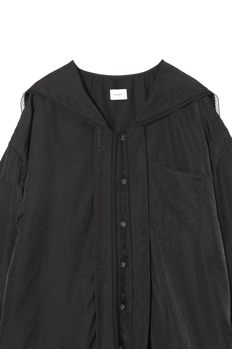 SAILOR COLLAR LOOSE SHIRT｜TOPS(トップス)｜MANOF OFFICIAL ONLINE STORE
