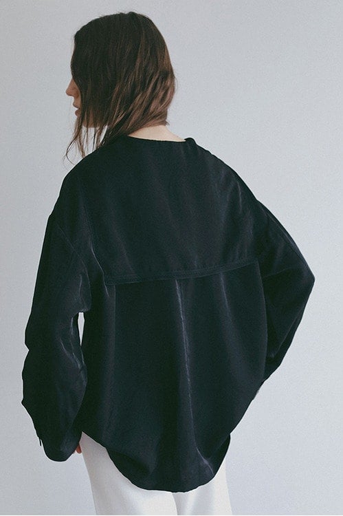 SAILOR COLLAR LOOSE SHIRT