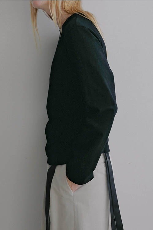 SIDE RIBBON CUT TOPS