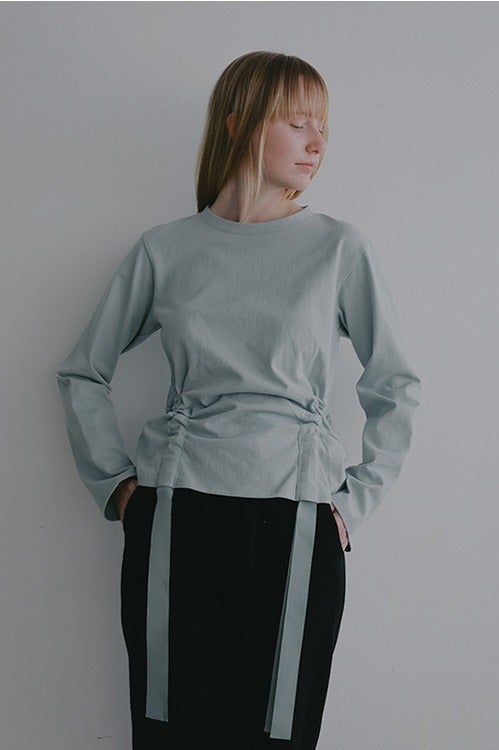 SIDE RIBBON CUT TOPS