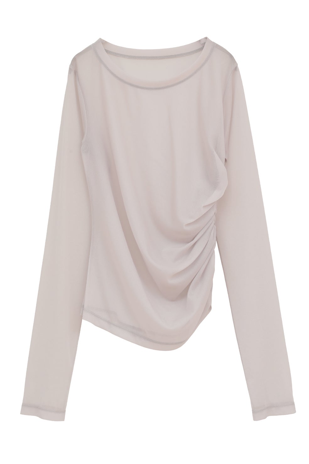 SHEER LAYERED CUT TOPS｜TOPS(トップス)｜MANOF OFFICIAL ONLINE STORE