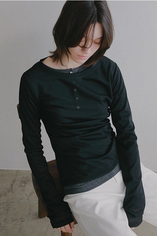 SHEER LAYERED CUT TOPS