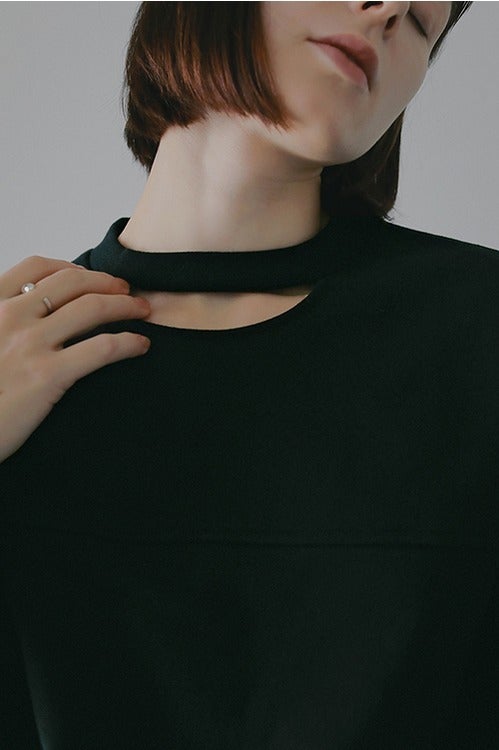 MOON SLIT SWEAT TOPS