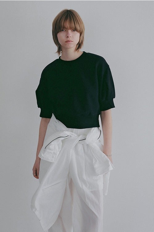 PUFF SLEEVE SWEAT TOPS