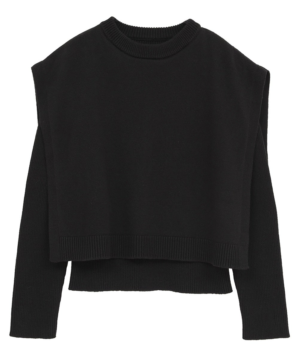 RIB FLAP KNIT TOPS｜TOPS(トップス)｜MANOF OFFICIAL ONLINE STORE
