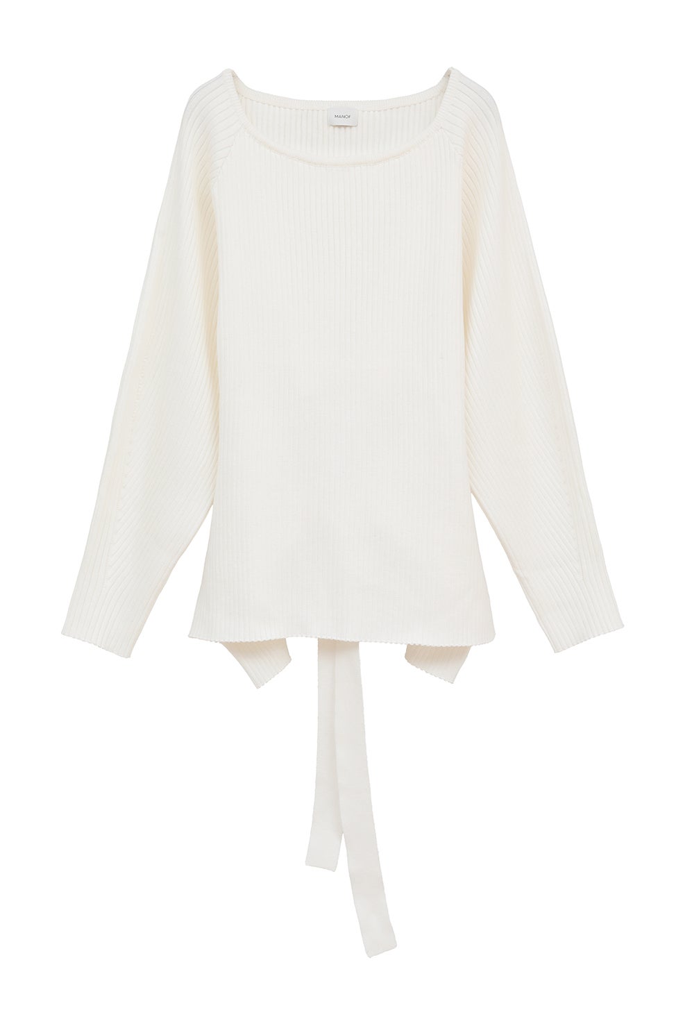 BACK OPEN RIB KNIT｜TOPS(トップス)｜MANOF OFFICIAL ONLINE STORE
