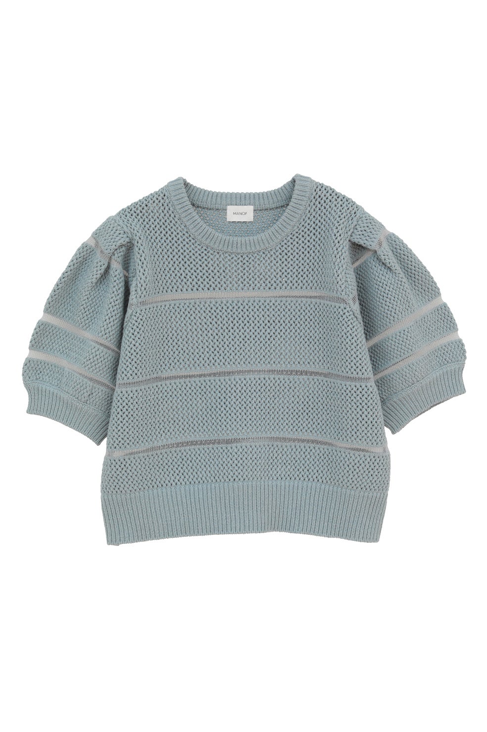 OPENWORK KNIT SHORT TOPS｜TOPS(トップス)｜MANOF OFFICIAL ONLINE STORE