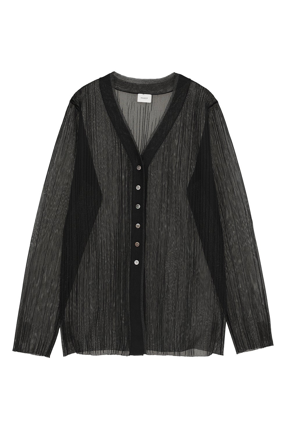 トップス D.I SHEER RIB CARDIGAN｜TOPS(トップス)｜MANOF OFFICIAL ONLINE STORE