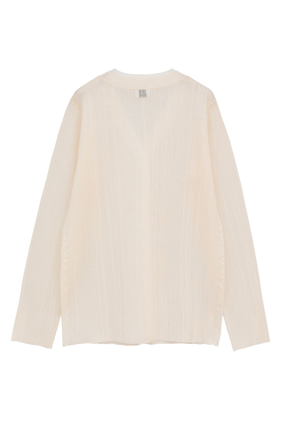 SHEER RIB CARDIGAN｜TOPS(トップス)｜MANOF OFFICIAL ONLINE STORE