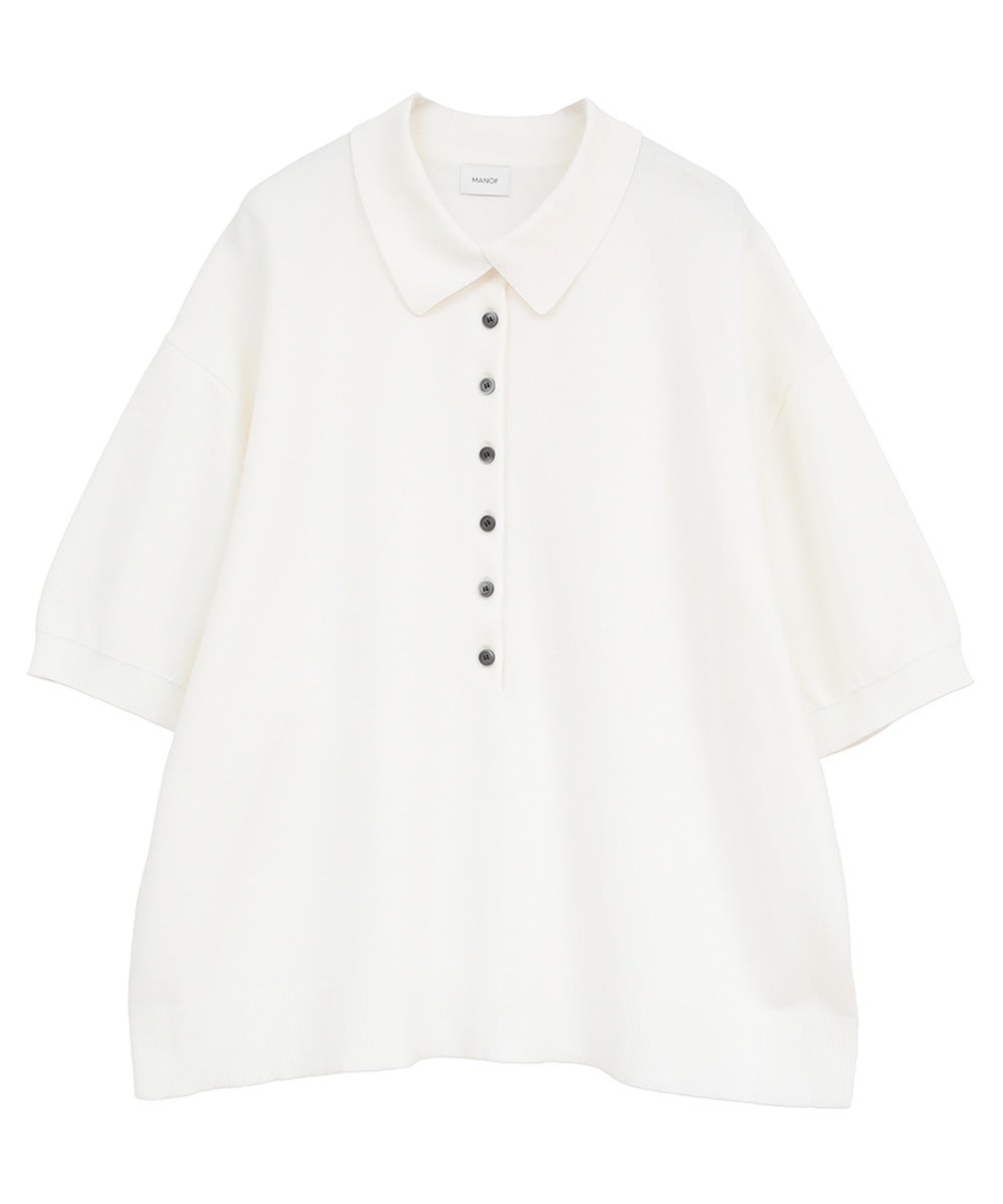 LOOSE POLO KNIT｜TOPS(トップス)｜MANOF OFFICIAL ONLINE STORE