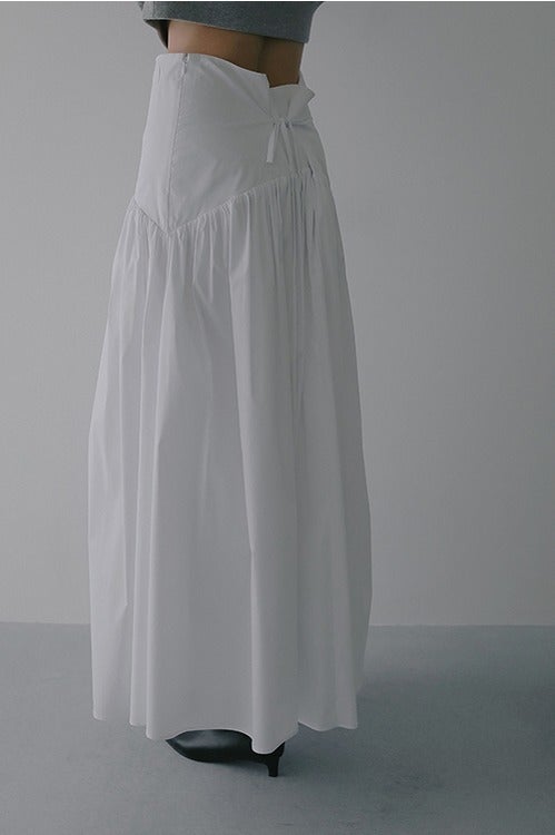 HIGH WAIST TIERED SKIRT