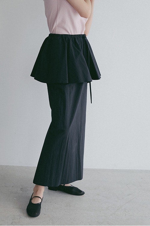 FRILL 2WAY TIGHT SKIRT