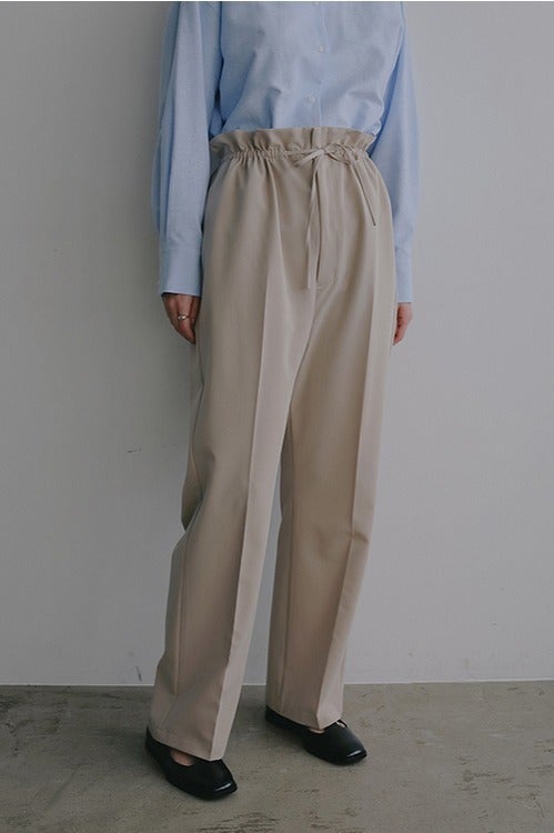 WAIST GATHER PANTS