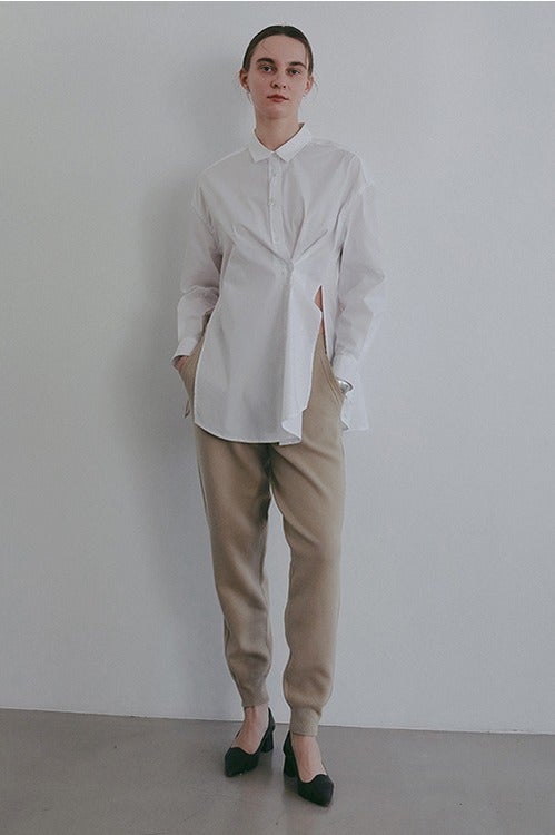 LINE KNIT JOGGER PANTS