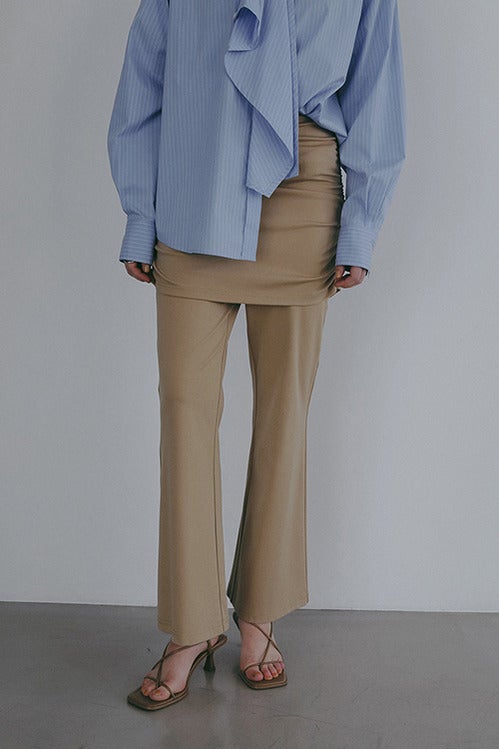 SKIRT SET RELAX PANTS