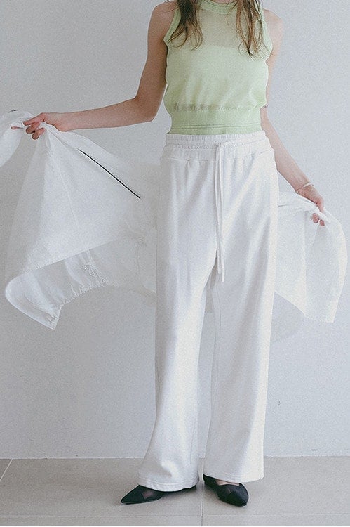 DRAWSTRING SWEAT PANTS