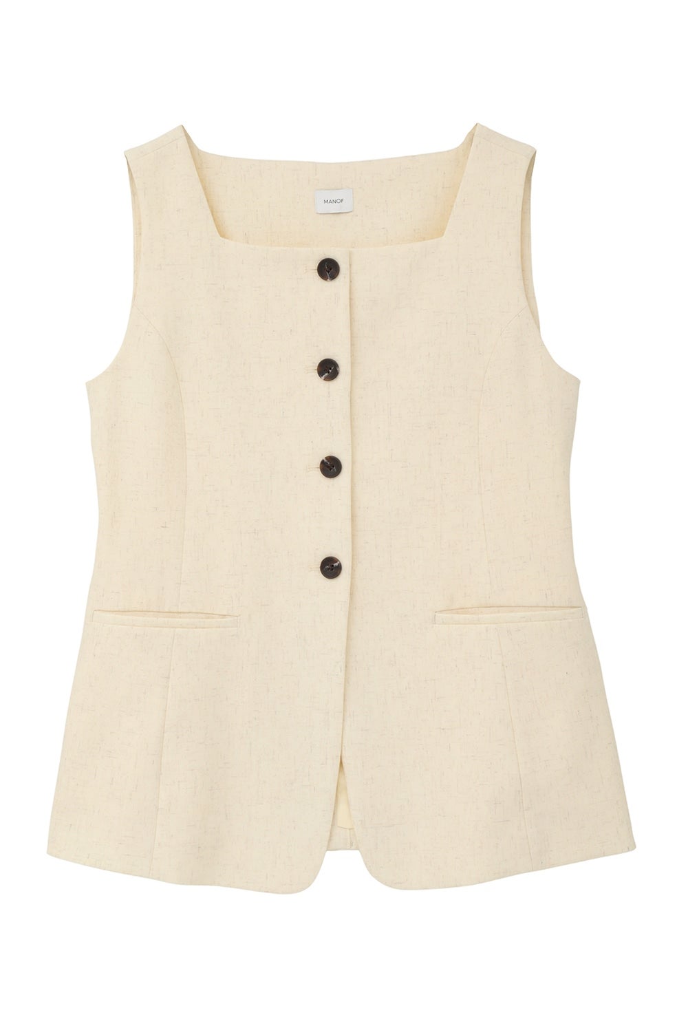 SQUARE NECK GILET SET UP｜DRESS(ドレス)｜MANOF OFFICIAL ONLINE STORE