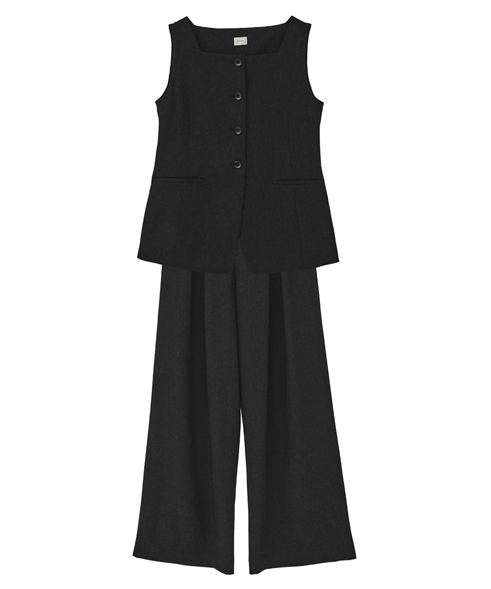 SQUARE NECK GILET SET UP｜DRESS(ドレス)｜MANOF OFFICIAL ONLINE STORE